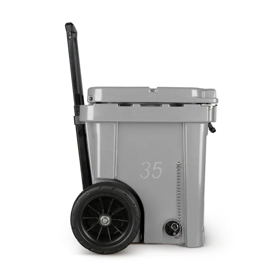 Yukon Outfitters 35qt Party Wagon Wheeled Cooler - Grey